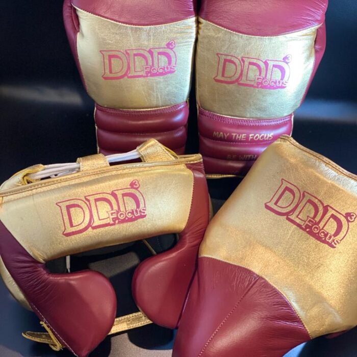 Burgundy & Metallic Gold