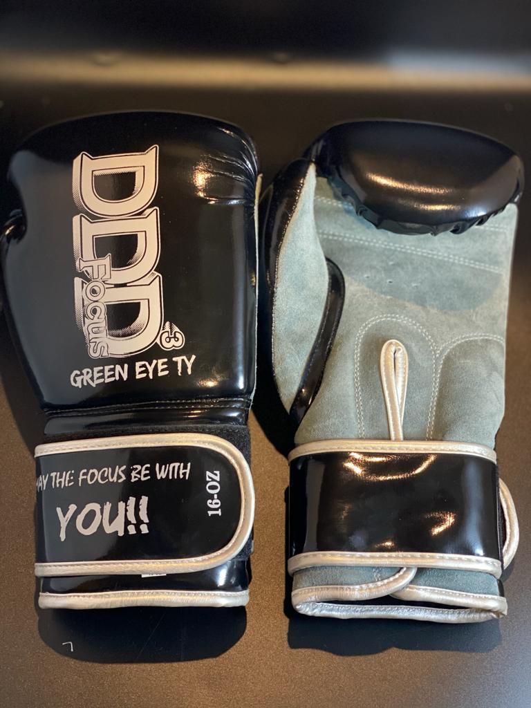 Showtime Training Leather & Suede Velcro Gloves