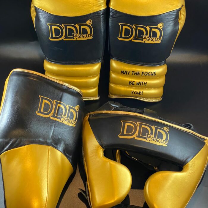 Gold & black