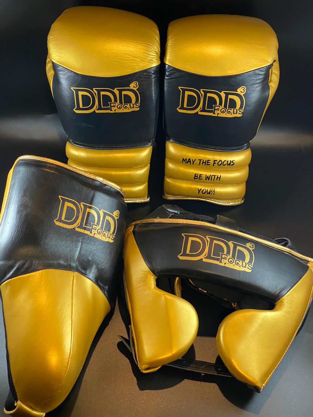 Gold & black