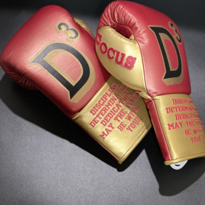 Pro Gloves Orange & Gold
