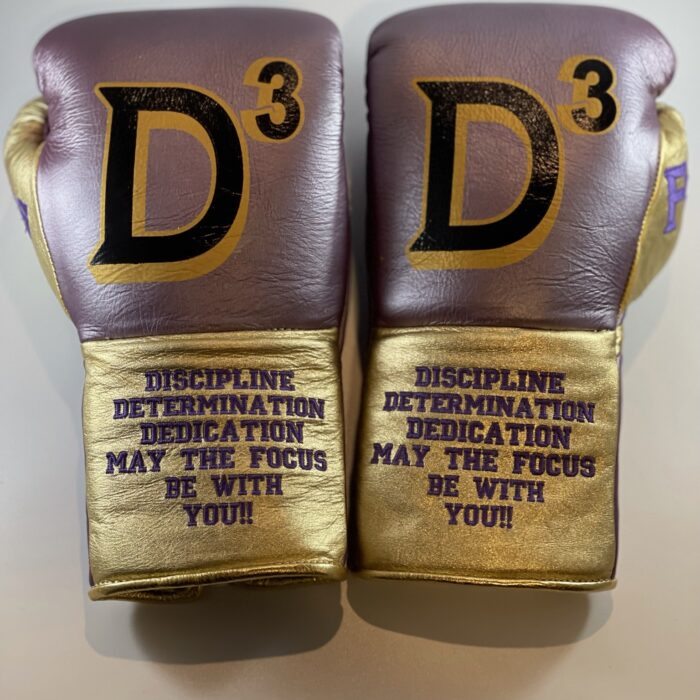 Pro Gloves Purple & Gold
