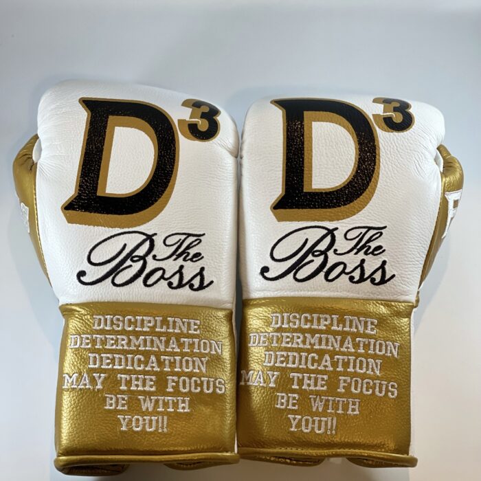 Pro Gloves White & Gold