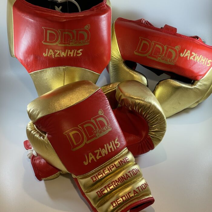 Red & Metallic Gold
